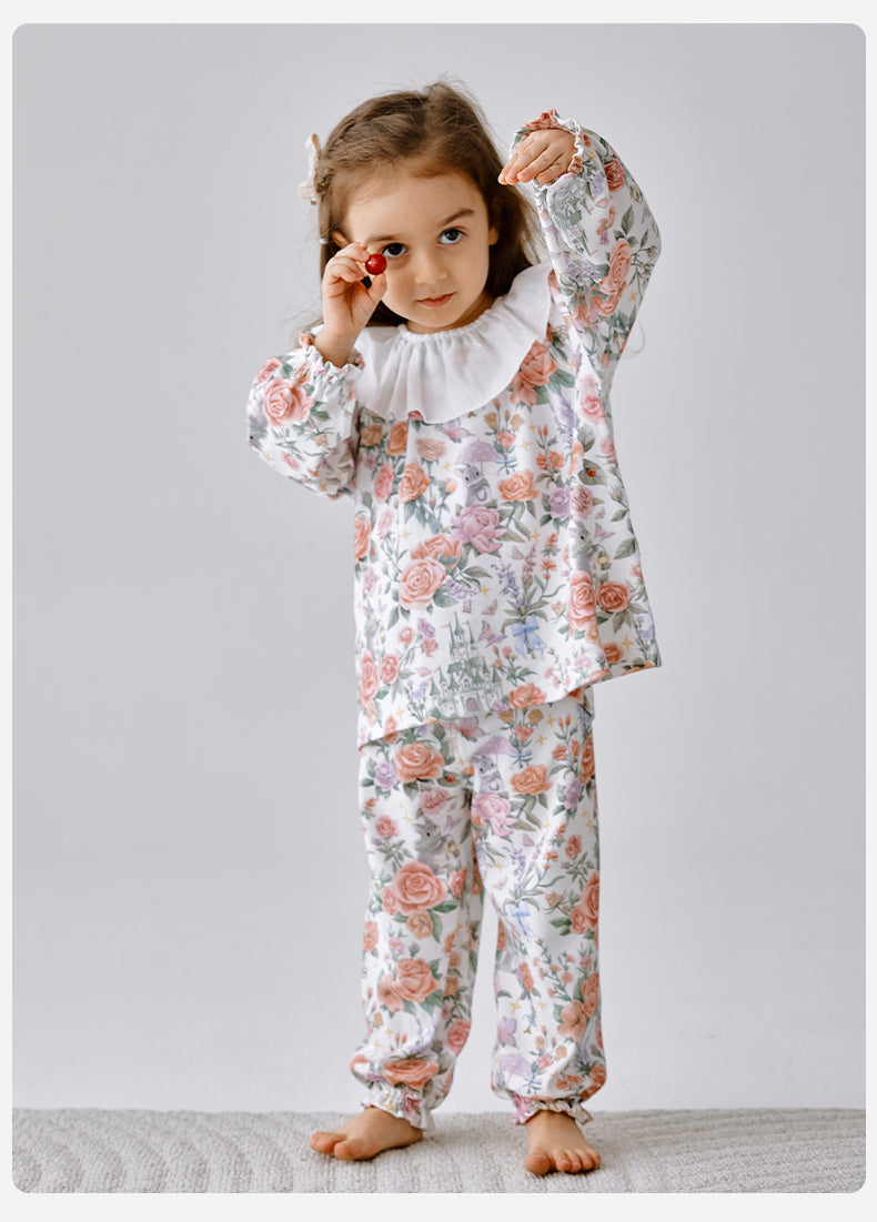 Girls Rose Garden Long Sleeve Loungewear