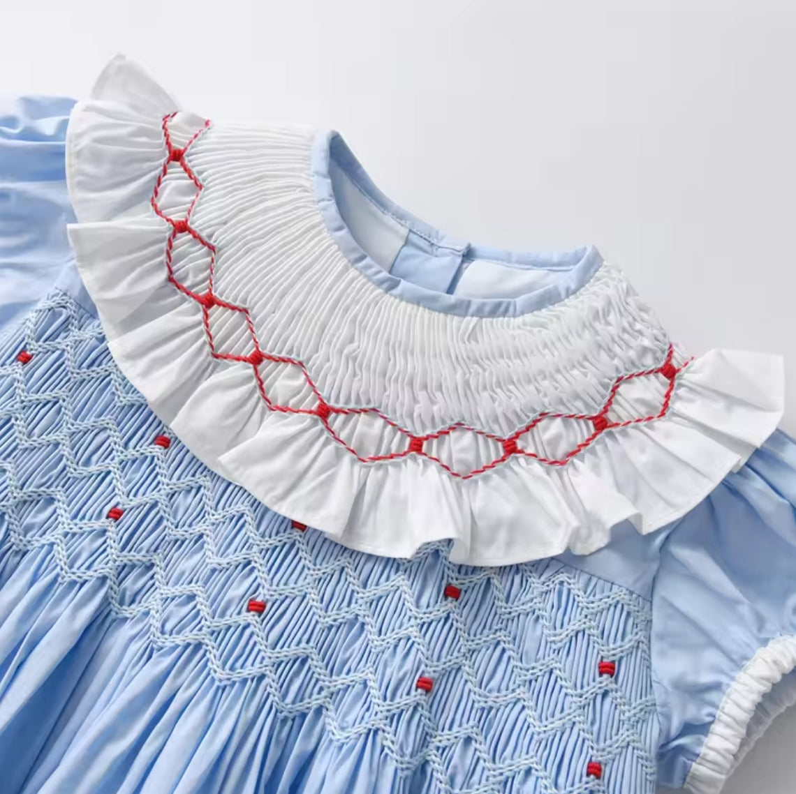 Handmade Smocking Cotton Dresses