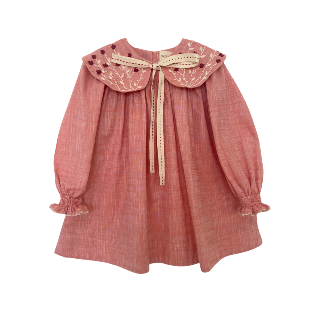 Handmade Embroidery Baby Tulipa Dress