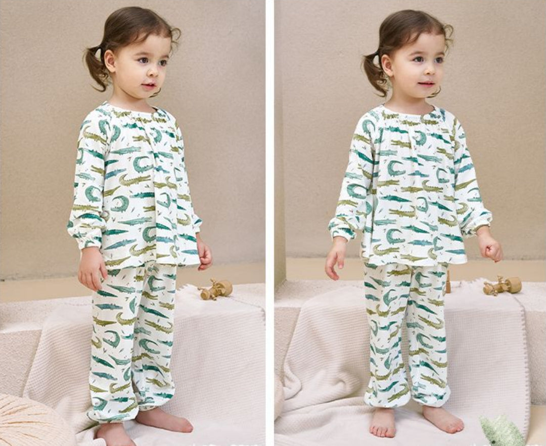 Girls Crocodile Loungewear