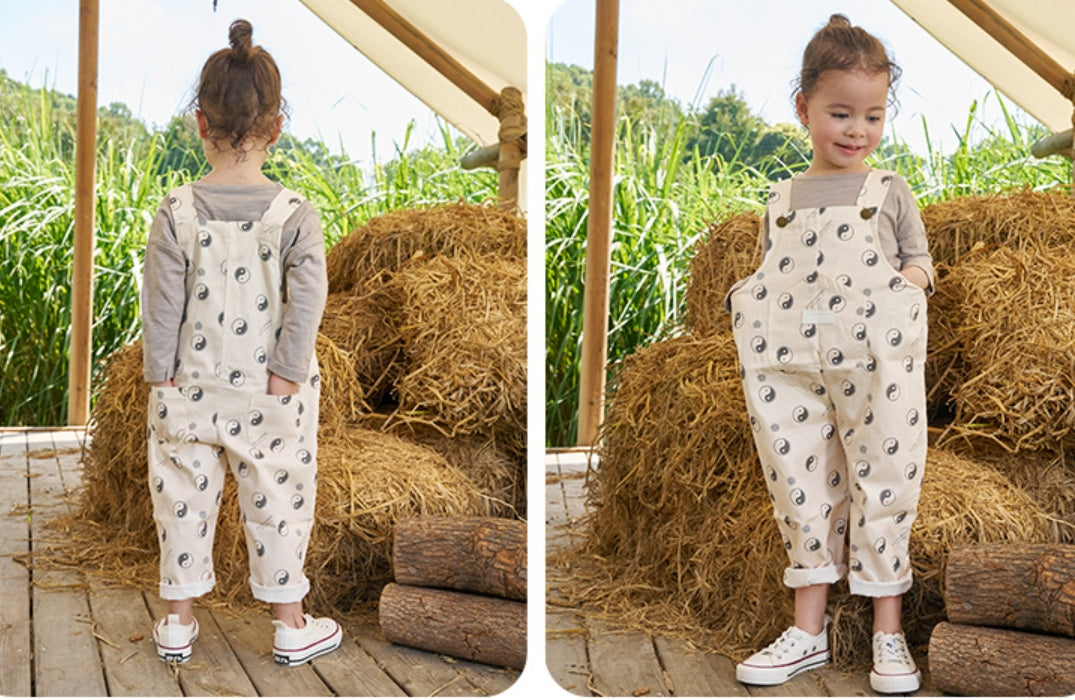 Girls' Taiji Qiankun Bib Pants