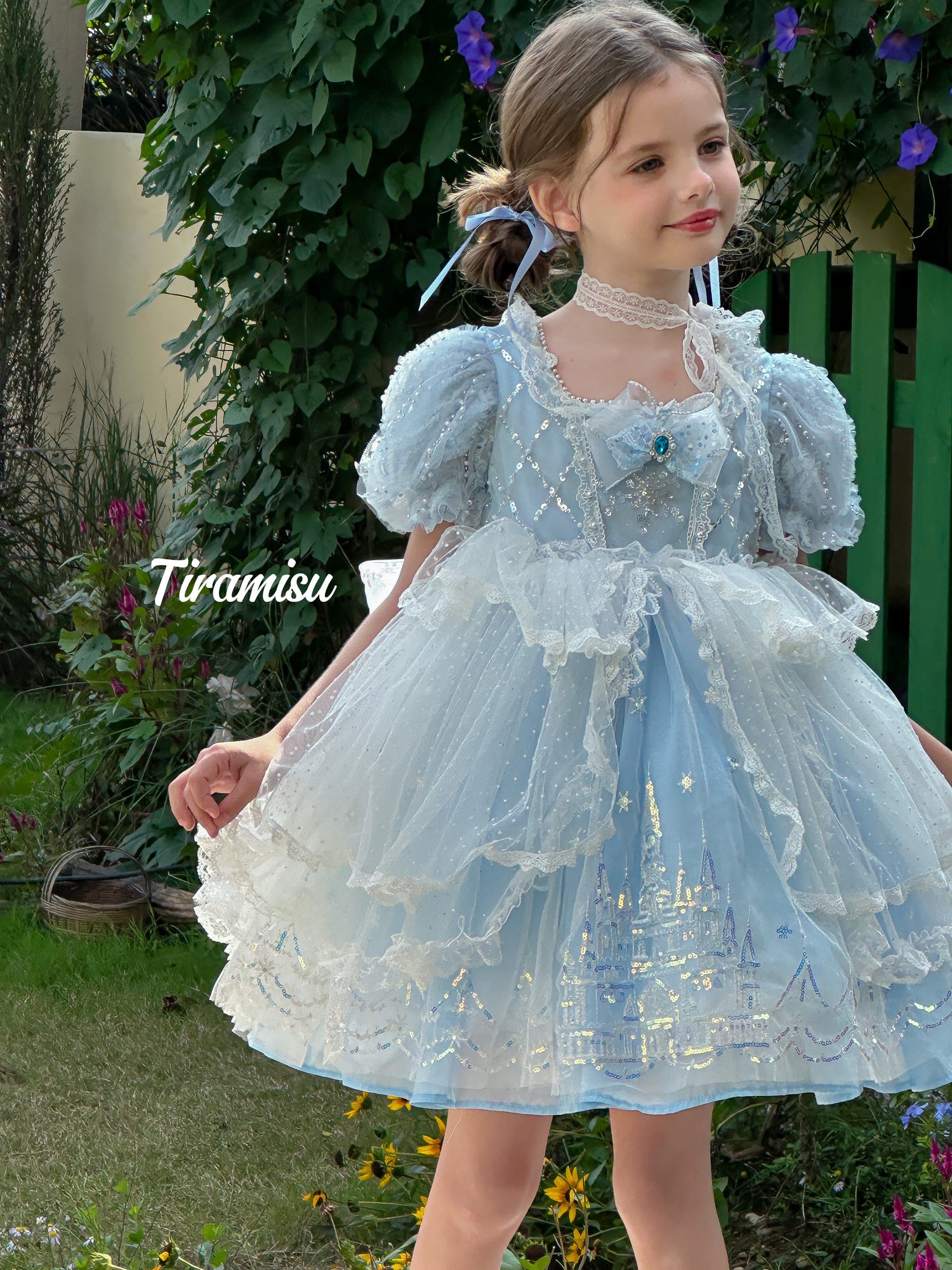 Tiramisu Elsa Princess Dress