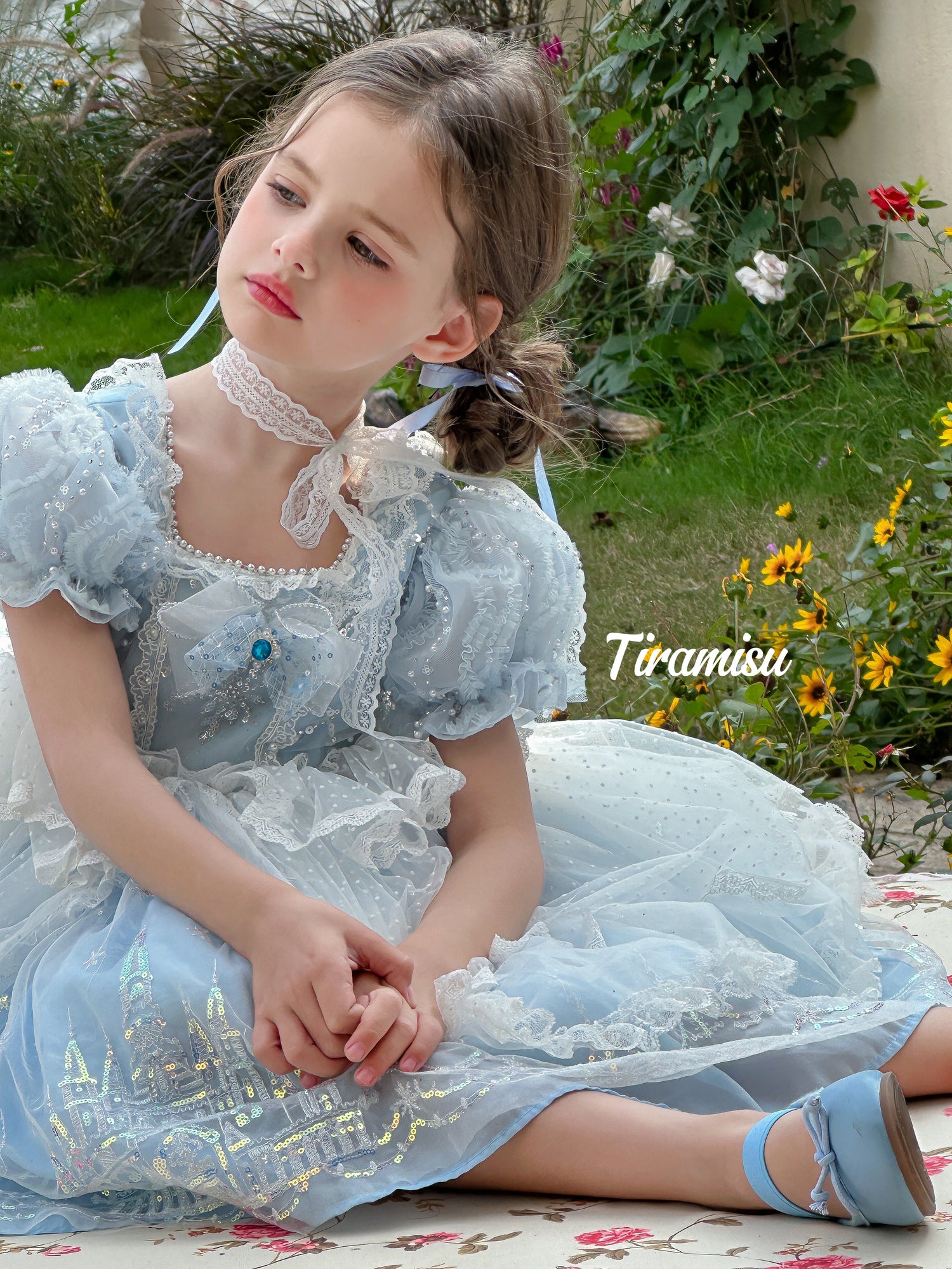 Tiramisu Elsa Princess Dress