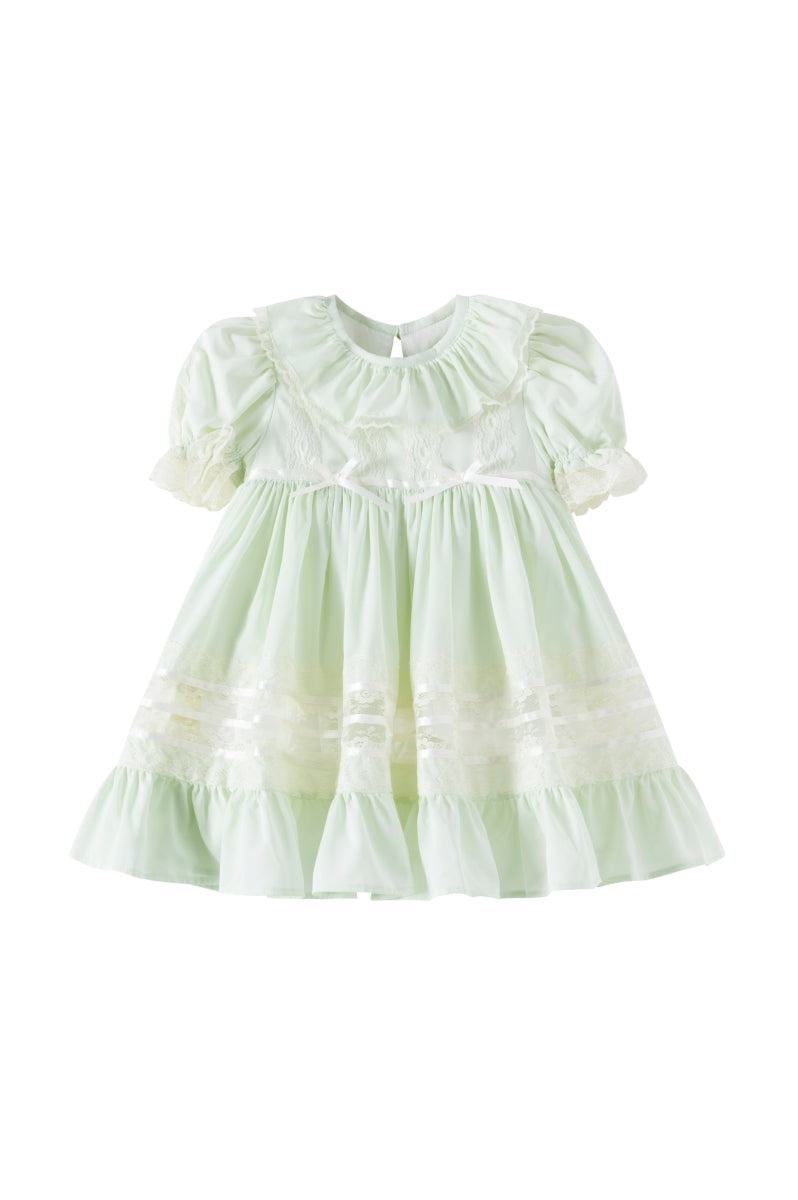 JannyBB mint Heirloom Lace dress