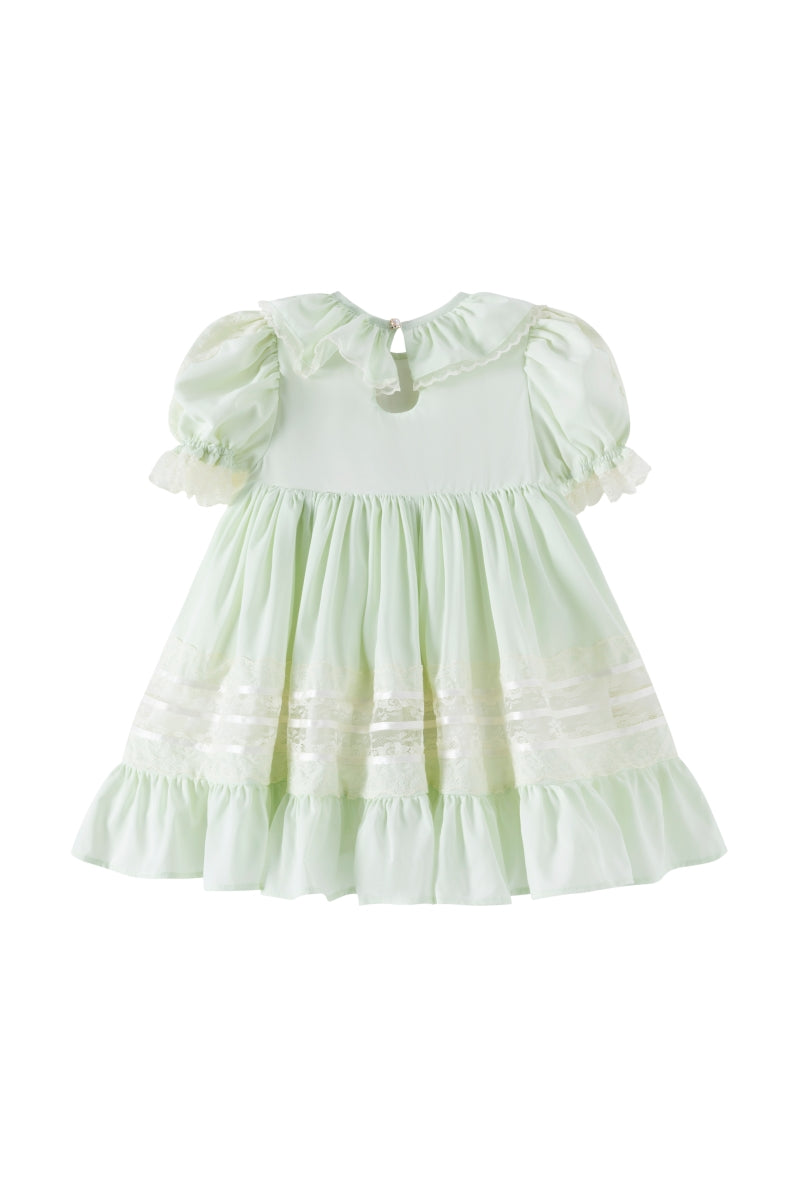 JannyBB mint Heirloom Lace dress