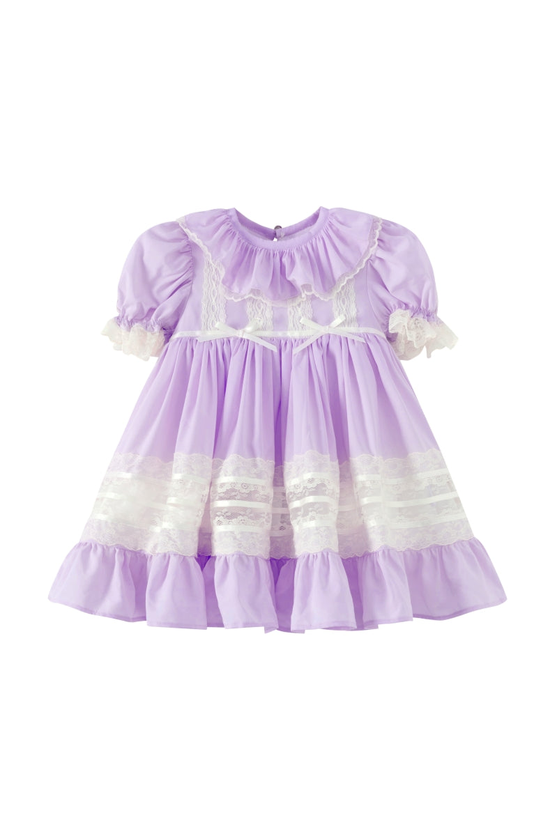 JannyBB Purple Heirloom Lace dress