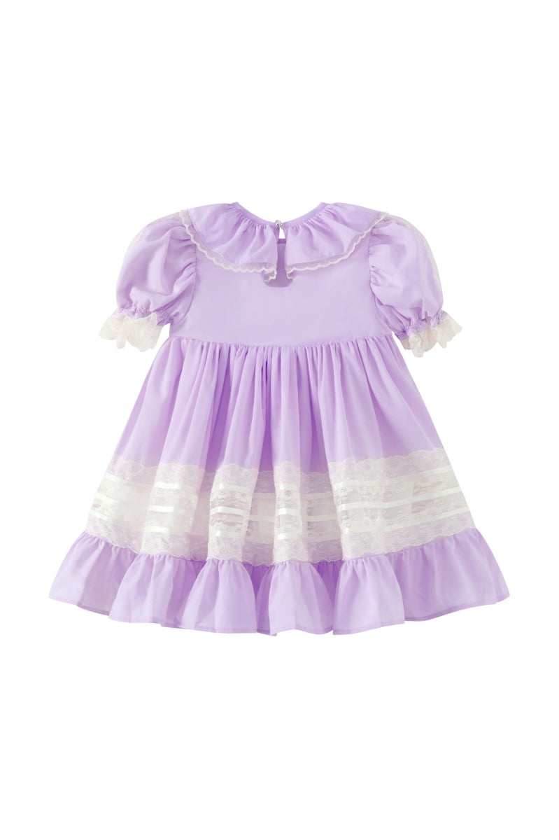 JannyBB Purple Heirloom Lace dress