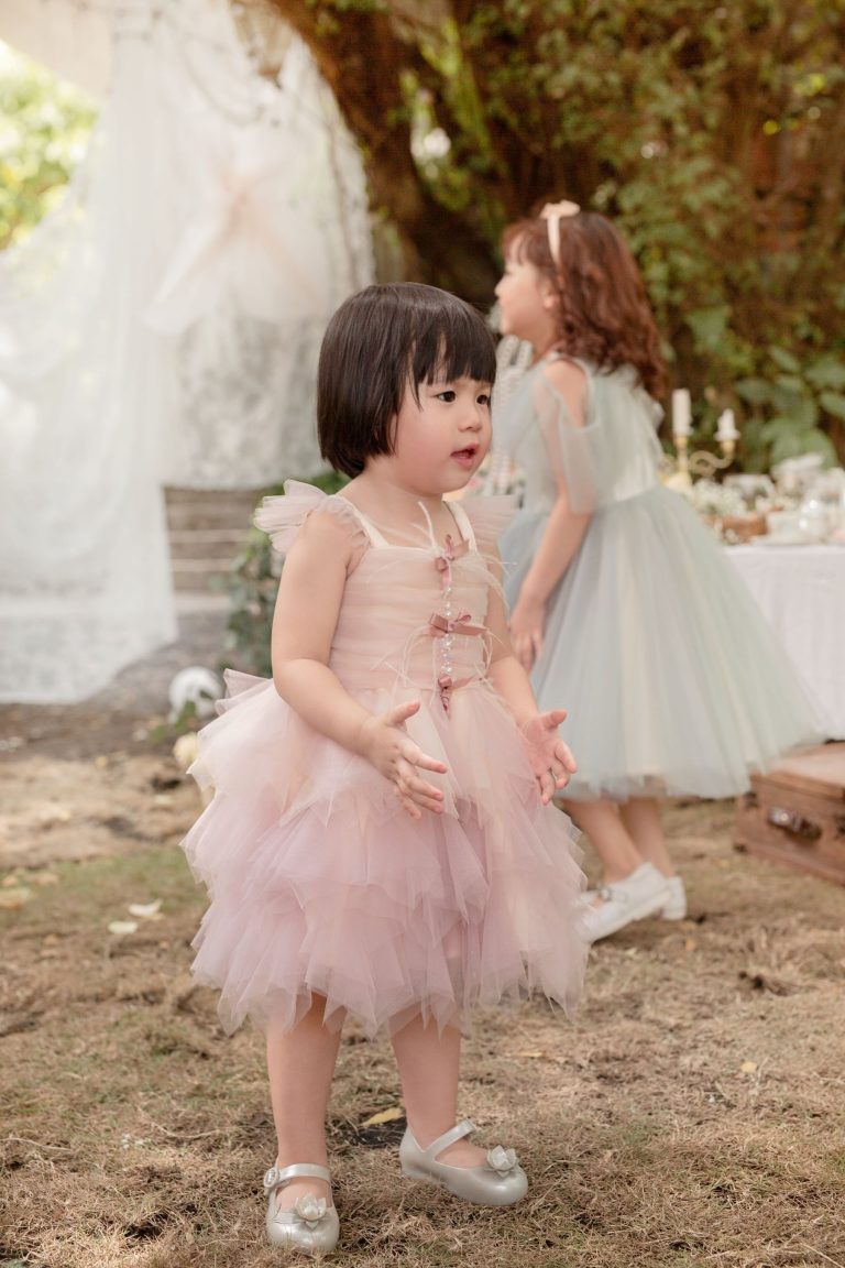 ChaikoHouse Swan1 Pink Princess Dress for Girls| Pre-order