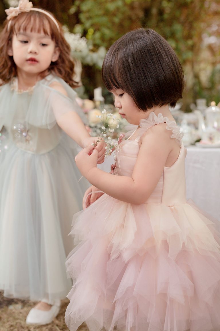 ChaikoHouse Swan1 Pink Princess Dress for Girls| Pre-order