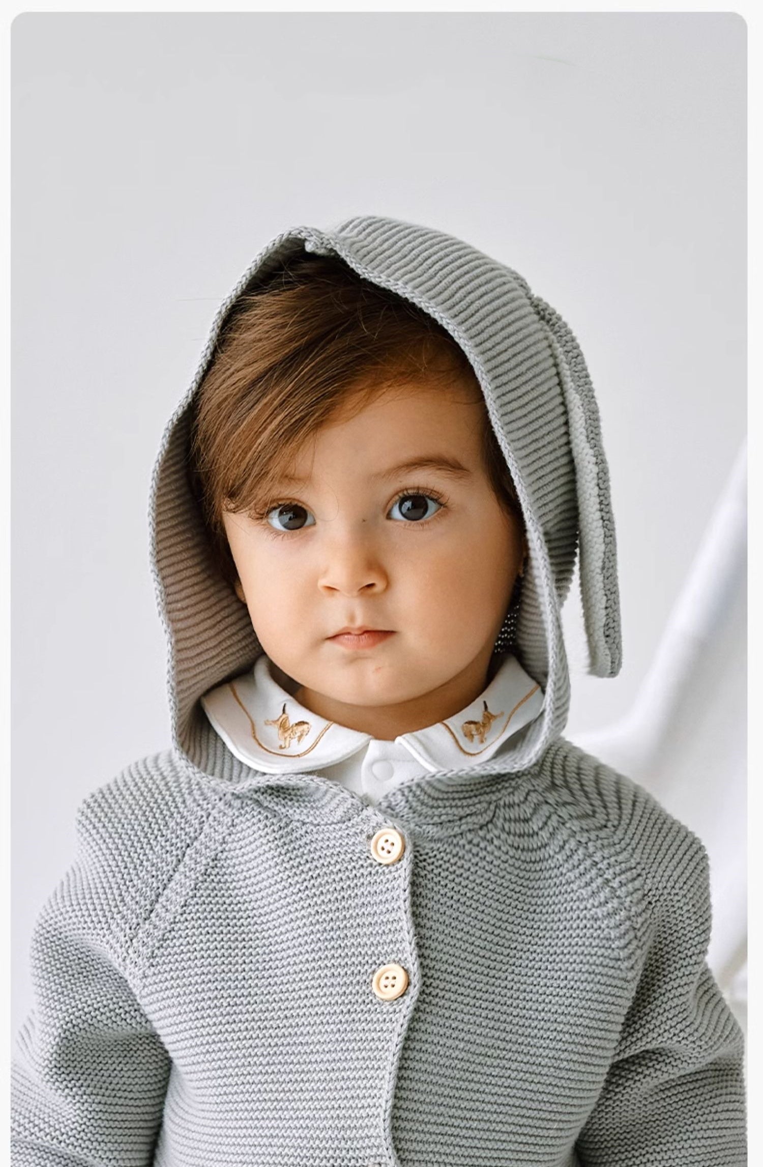 Children's Rabbit Ears Sweater