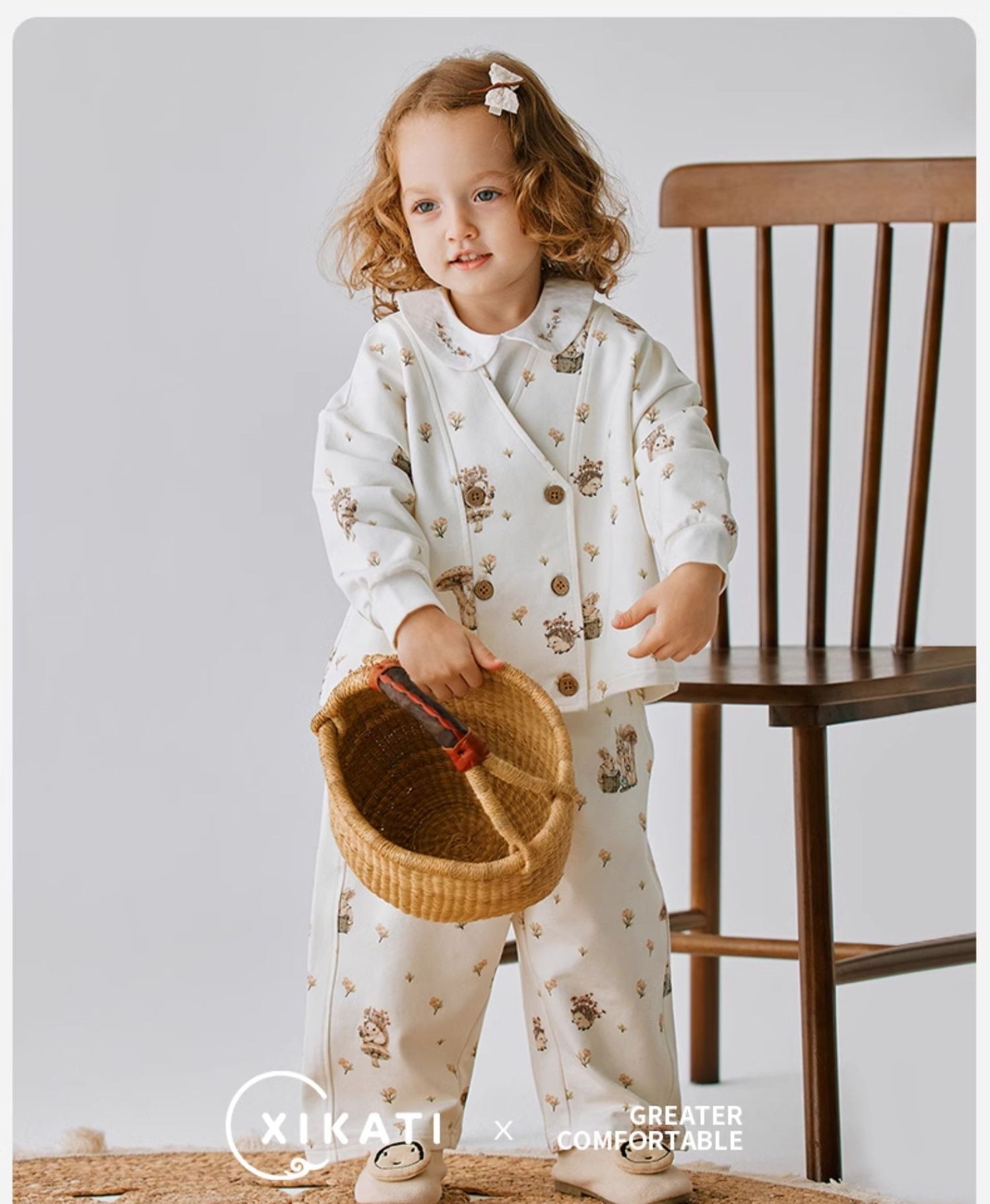 Children's Spring and Autumn Bunny Sport Clothes