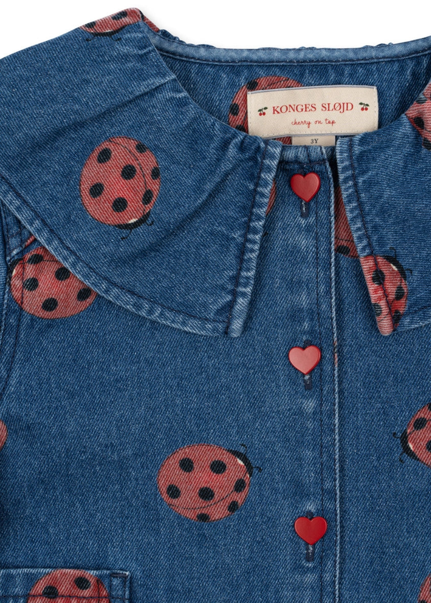 Konges Slojd Ladybug Denim Shirt