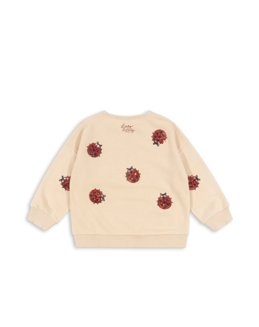 Konges Slojd  Ladybug Print Sweatshirt