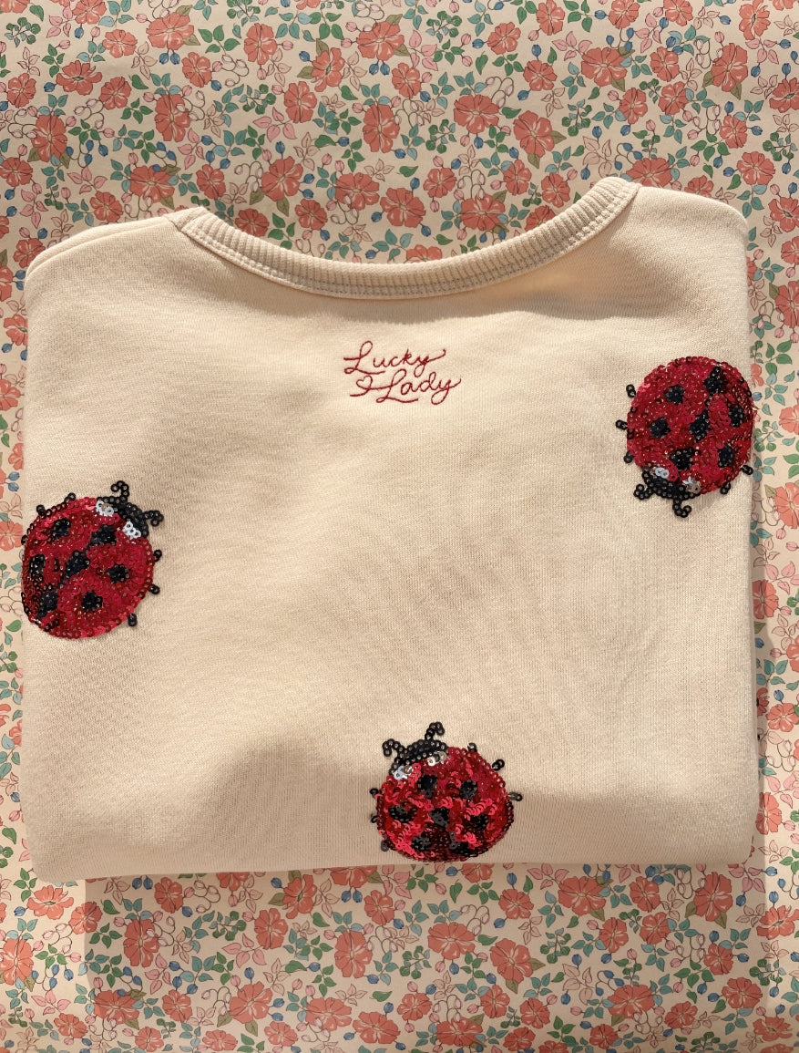 Konges Slojd  Ladybug Print Sweatshirt