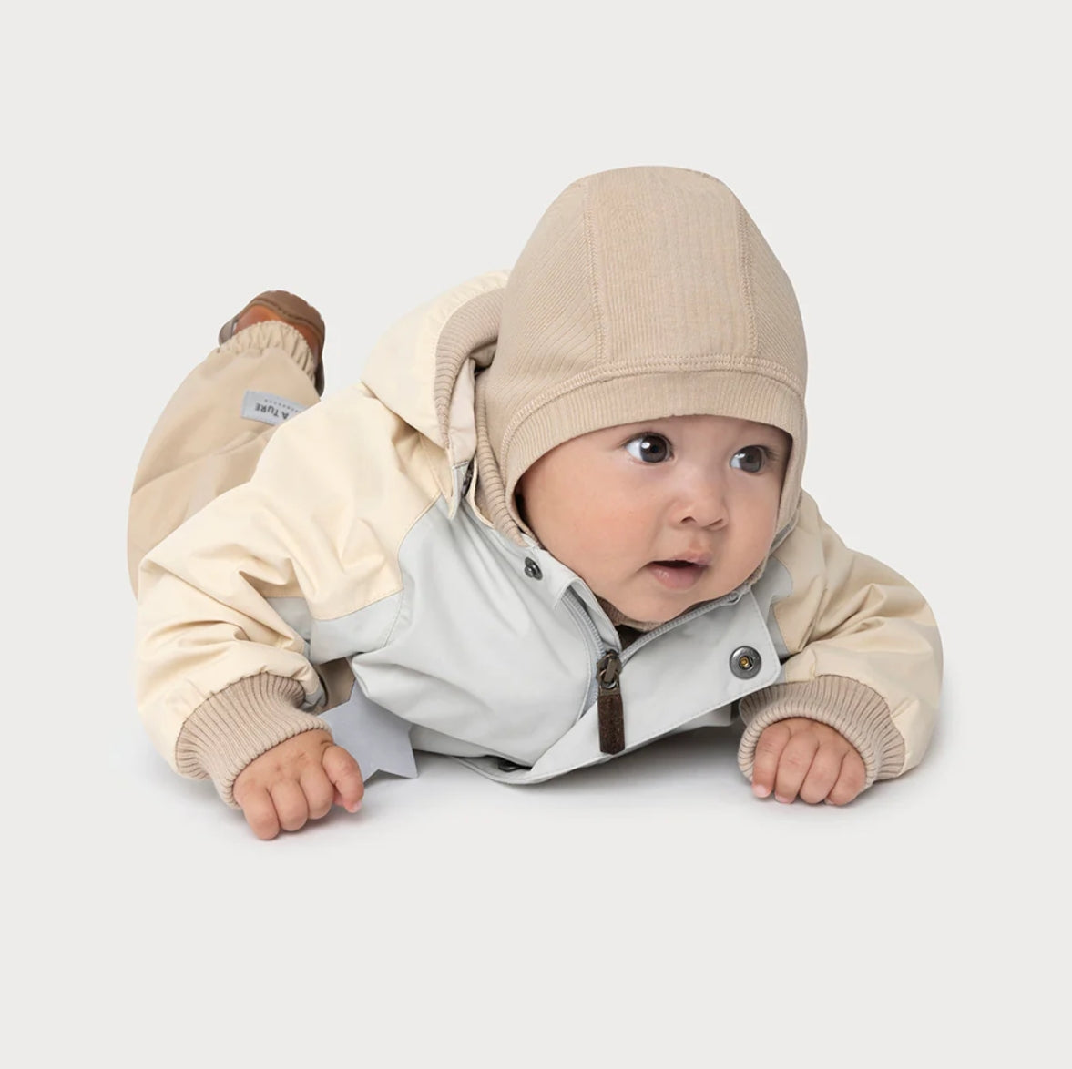 MINI A TURE Kids Waterproof Jacket with Detachable Hood