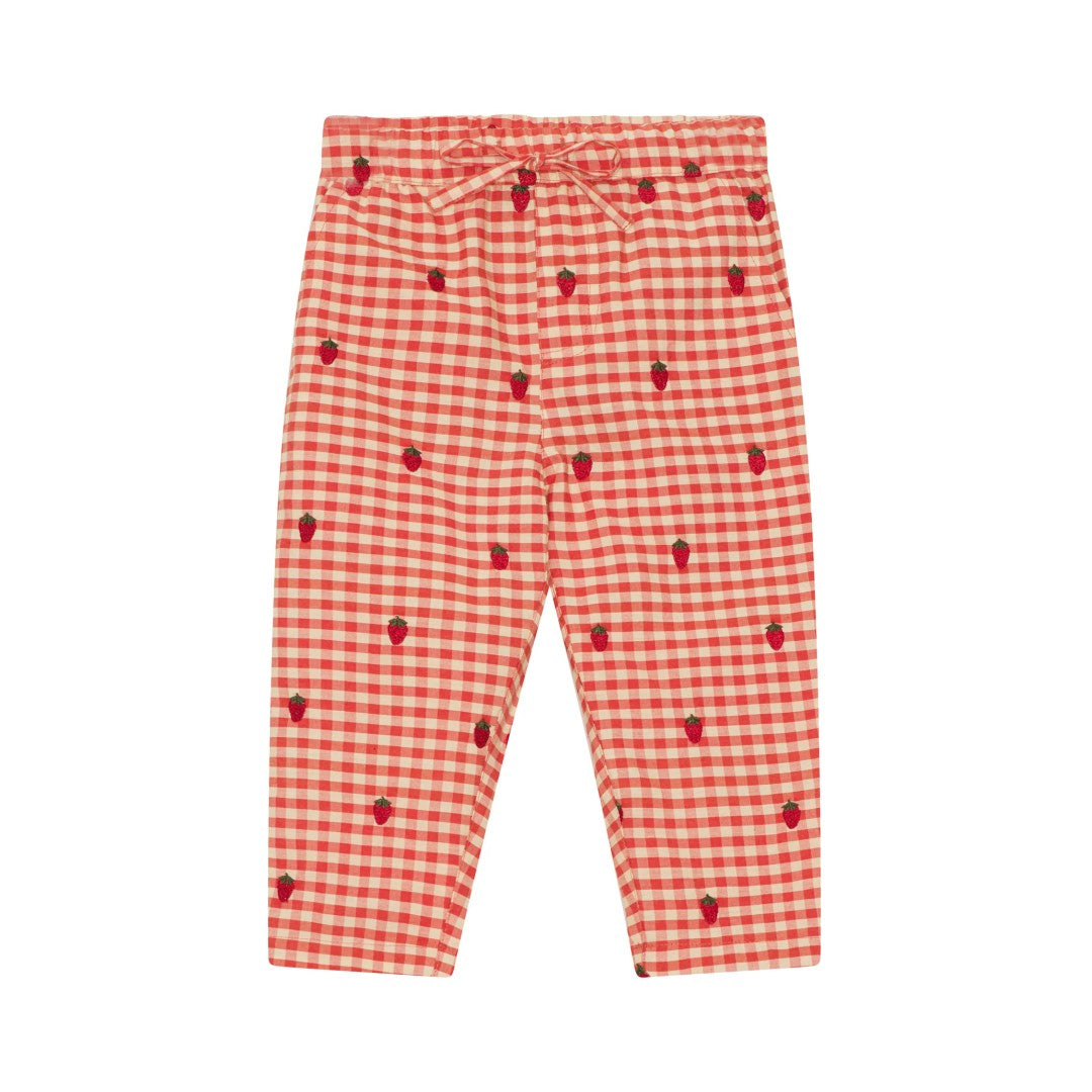 Molly Pants - Berry Gingham