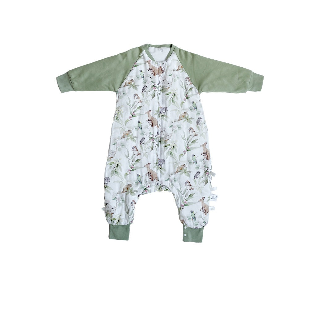 Baby Jungle Sleeping Bag (Thin Sandwich Cotton 2.5 TOG)