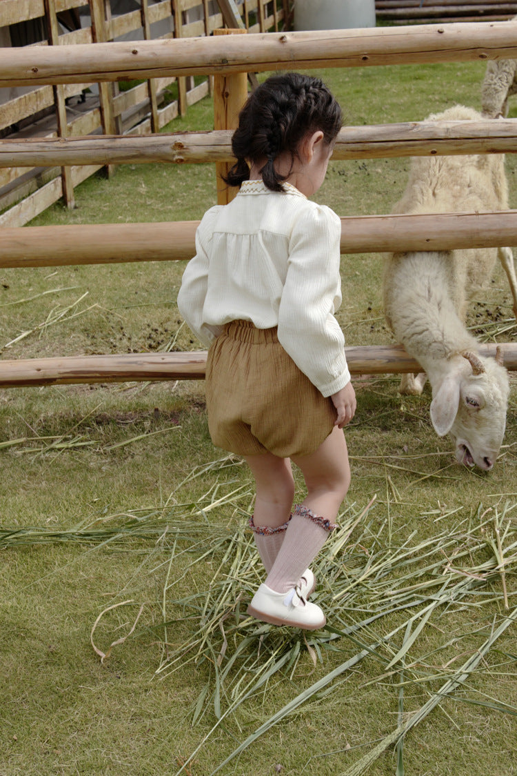 Embroidered Baby&Girls Blouse