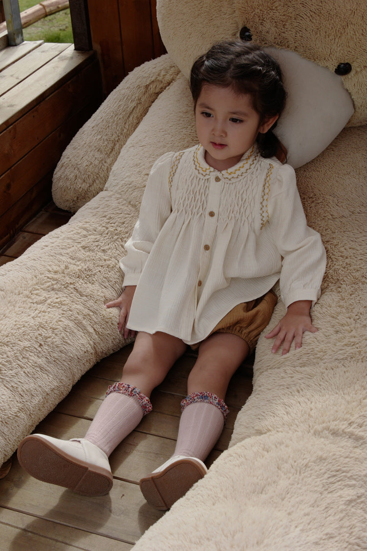 Embroidered Baby&Girls Blouse