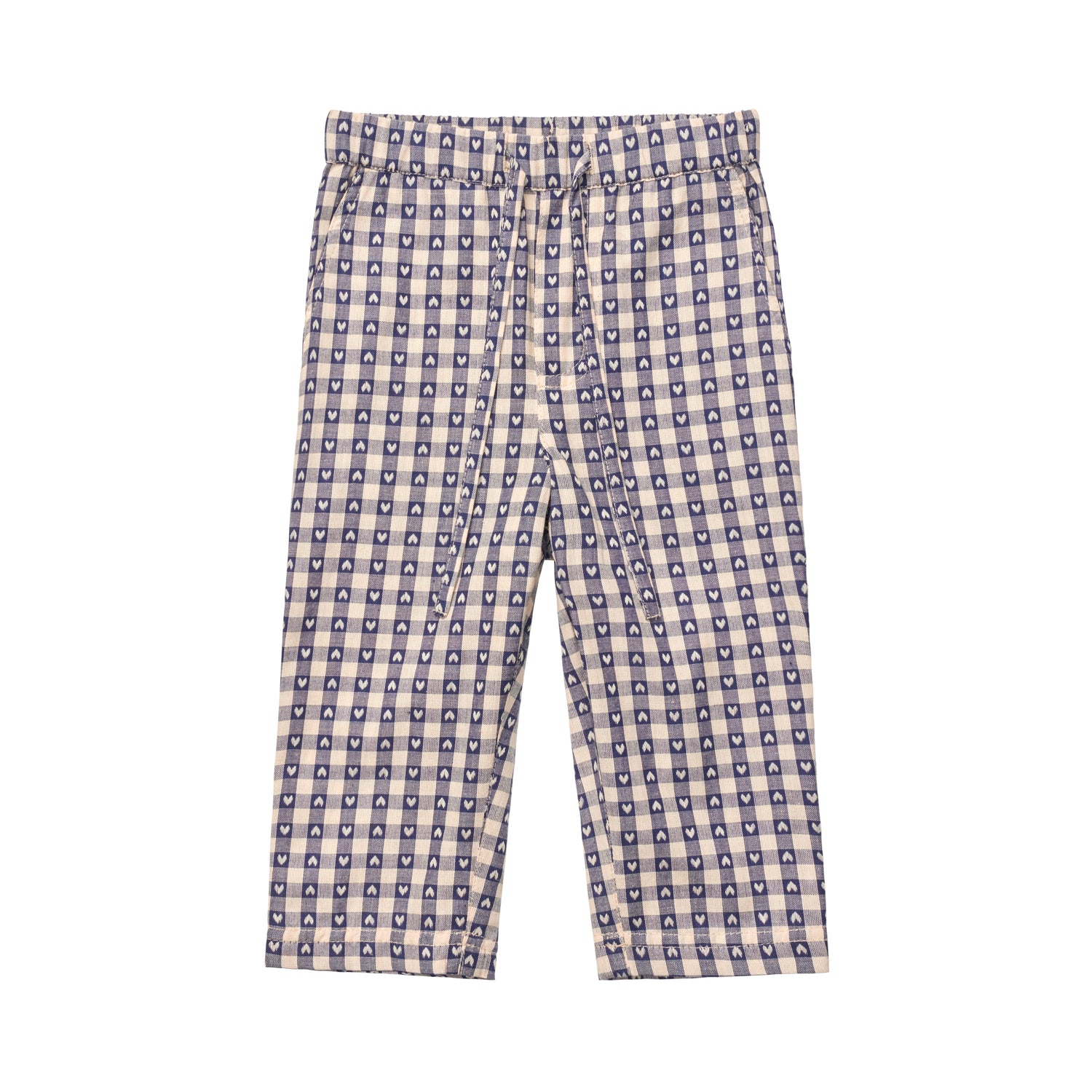 Floess Girls' Indigo Heart Pants