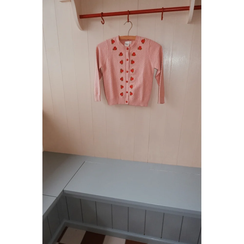 Aya Cardigan – Warm Pink