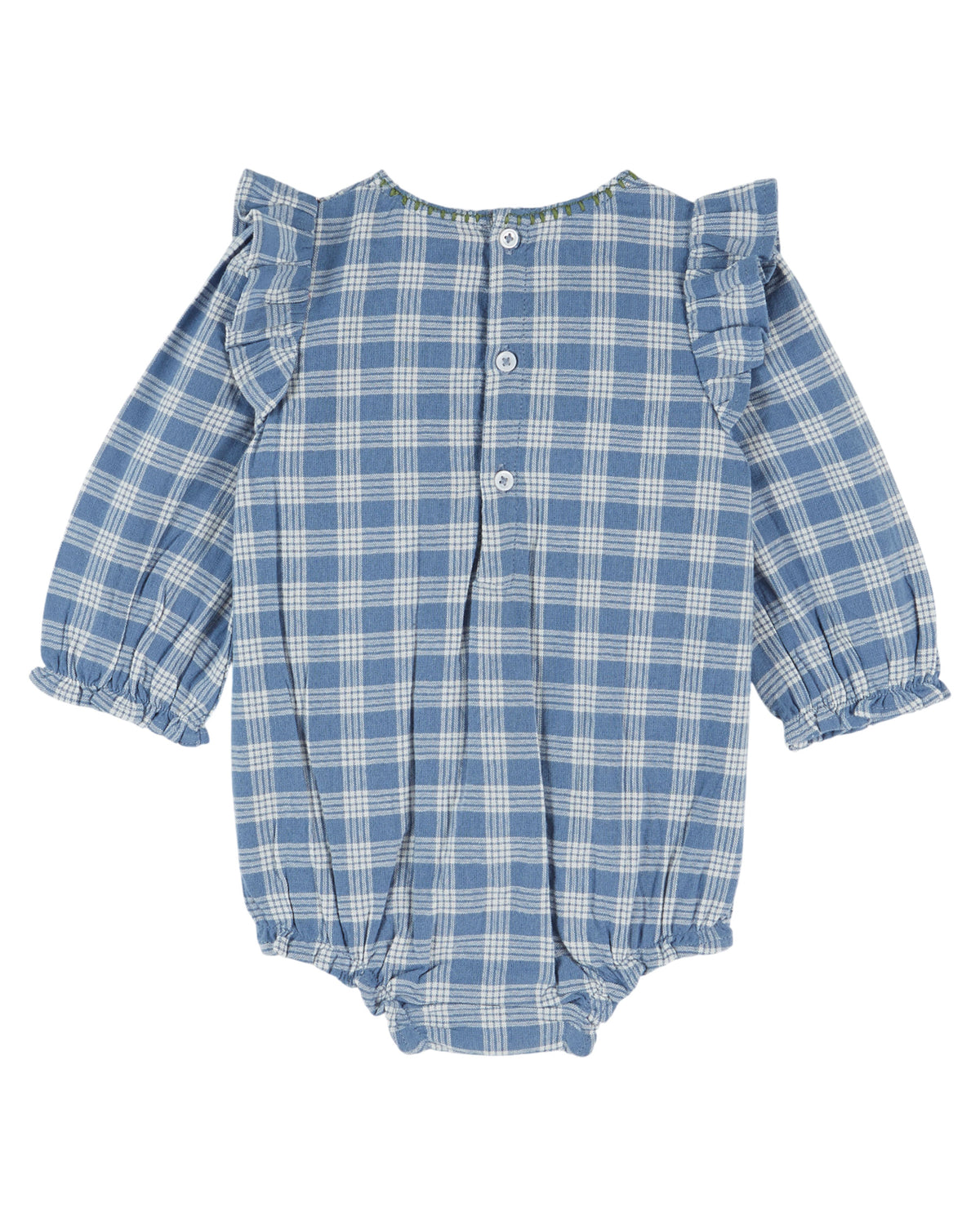 Emile et Ida Carreaux Célestine  Ruffle Romper