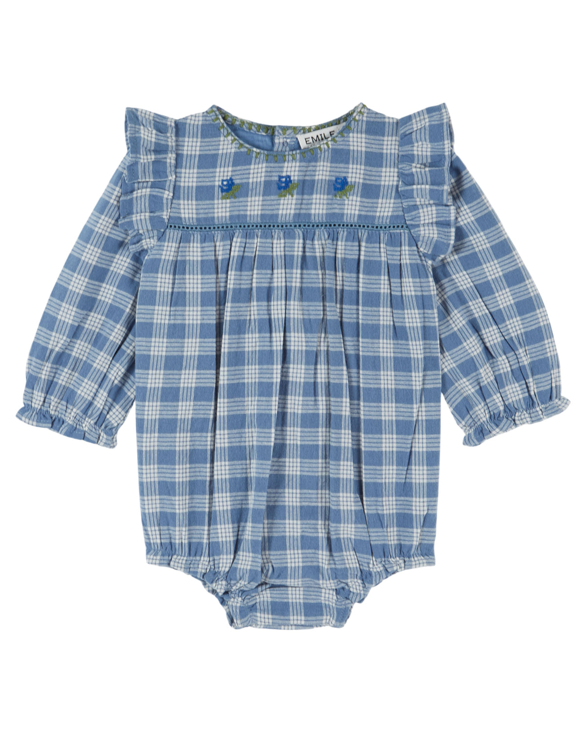 Emile et Ida Carreaux Célestine  Ruffle Romper