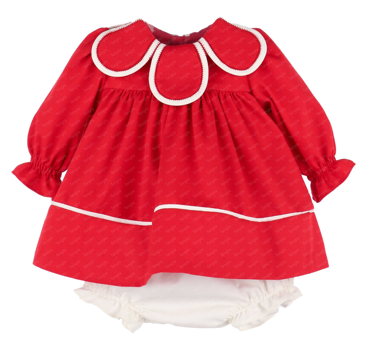Holiday Red Baby Dress丨Sophie&Lucas
