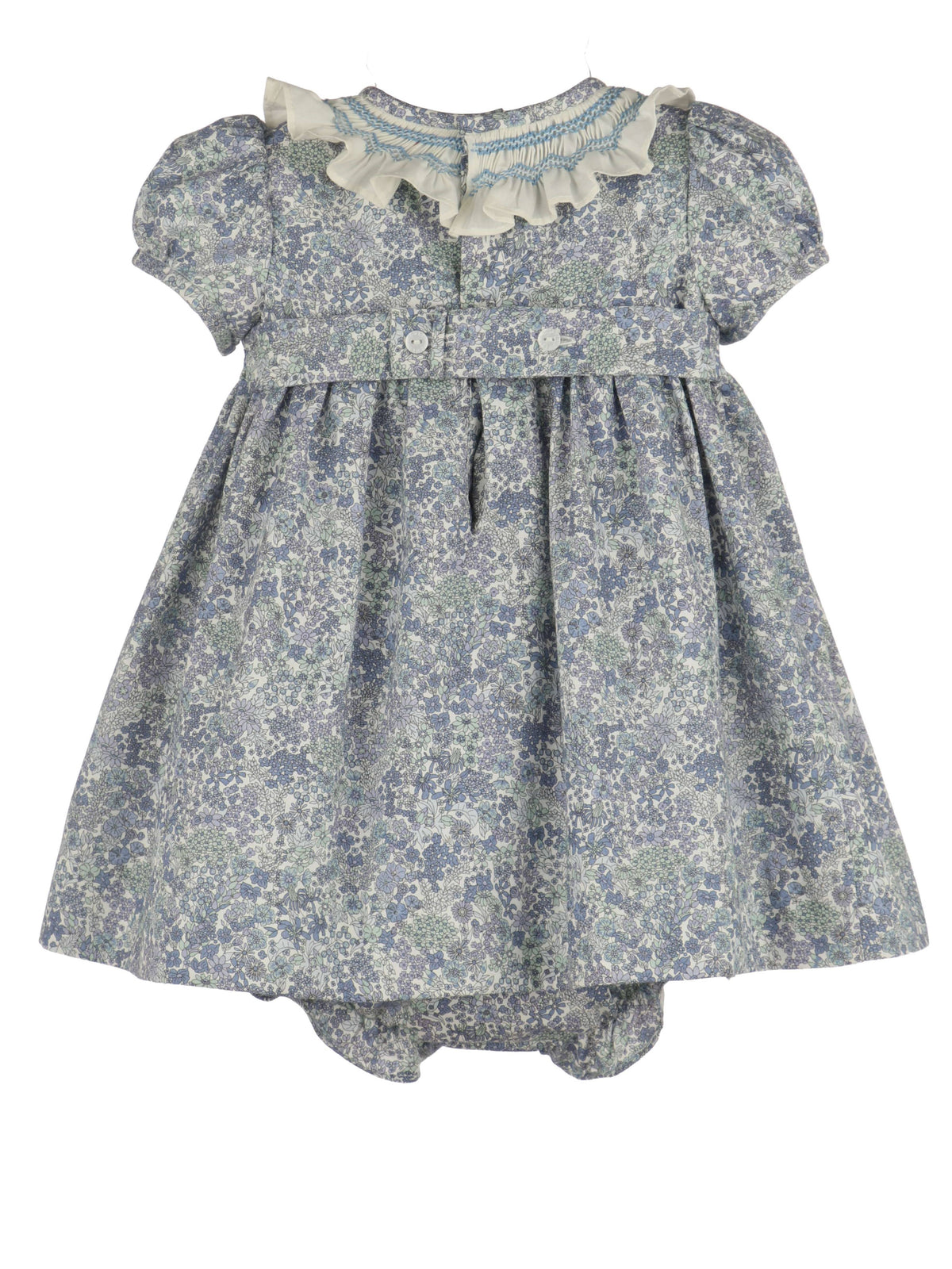 LULIME  Dusty Blue  Dress Set with Bloomer