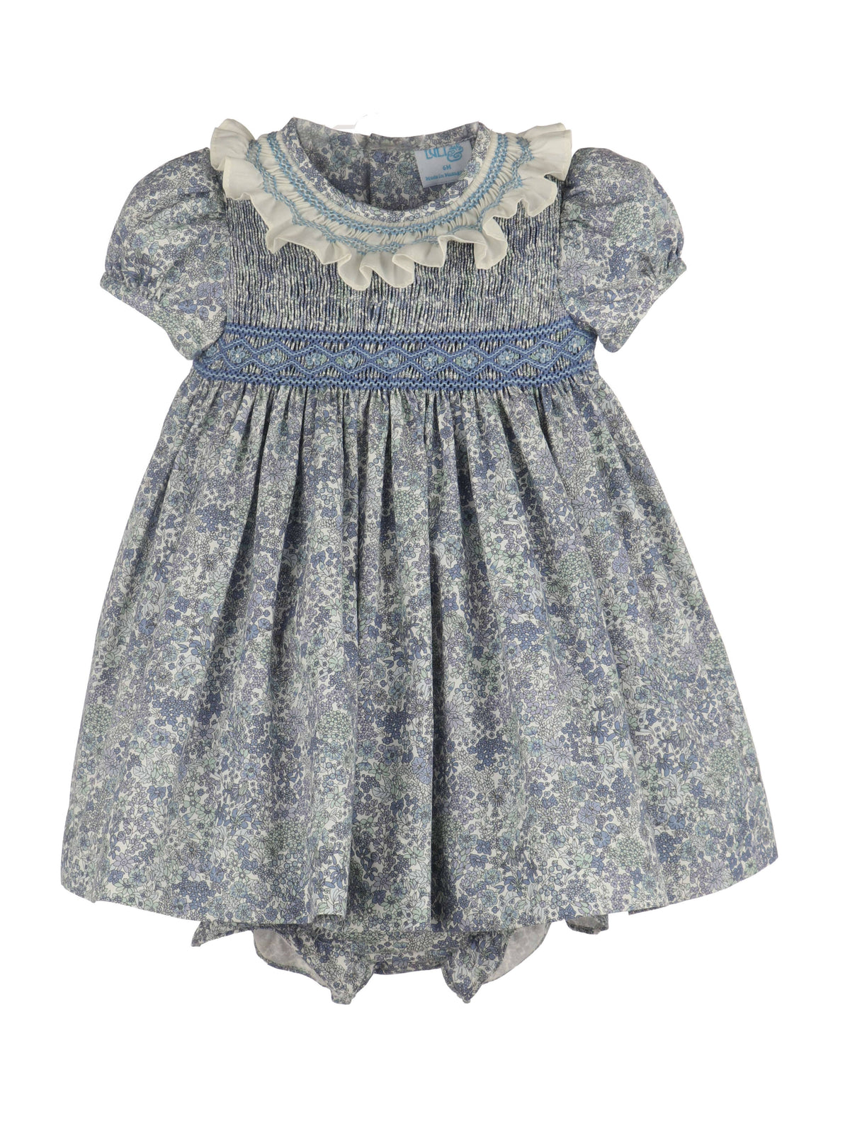 LULIME  Dusty Blue  Dress Set with Bloomer