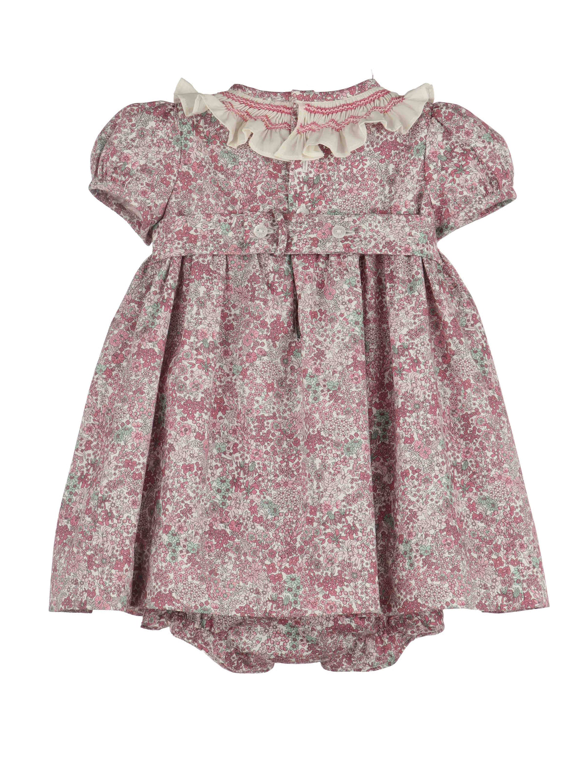LULIME Dusty Rose Dress Set with Bloomer