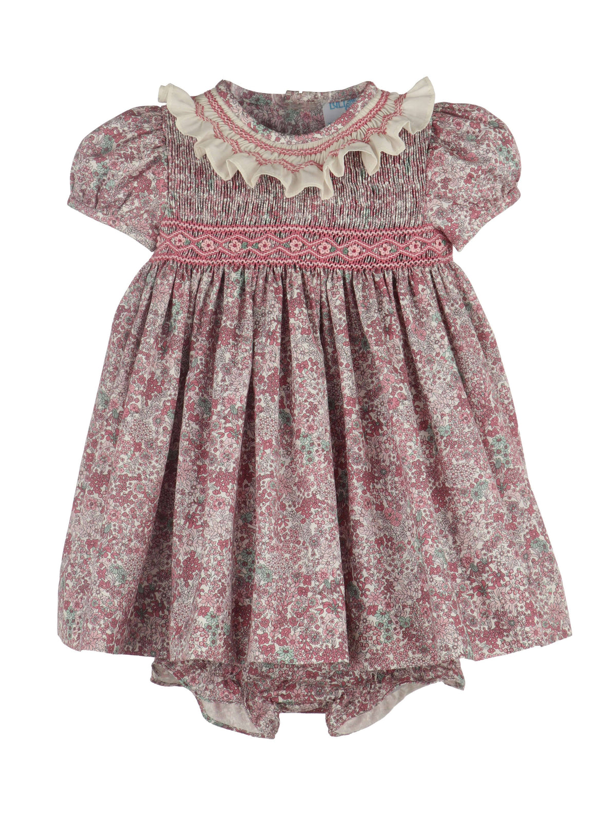 LULIME Dusty Rose Dress Set with Bloomer