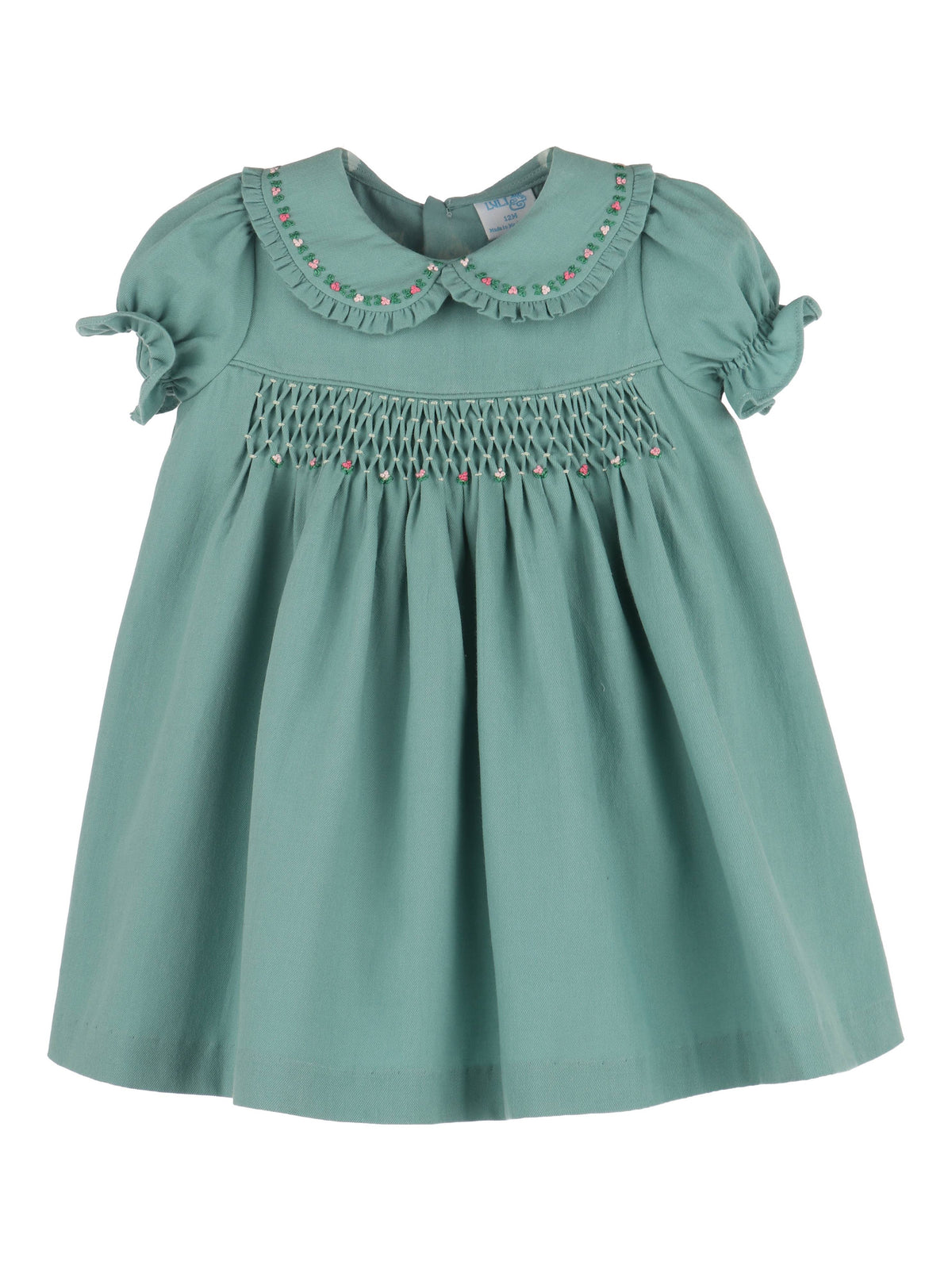 LULIME  Green Embroidered  Dress