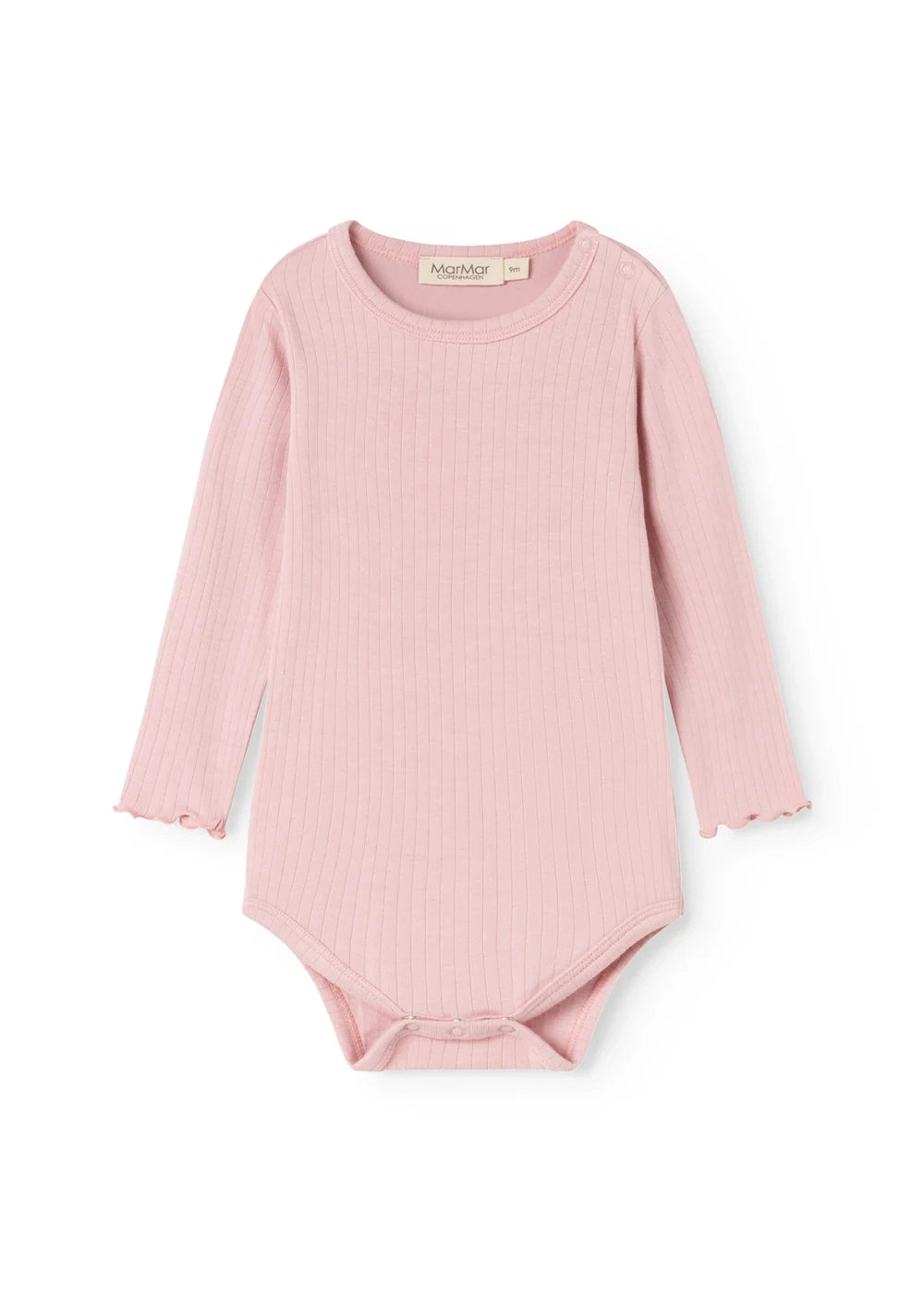 MarMar Copenhagen Powder Pink Baby Long Sleeve Body
