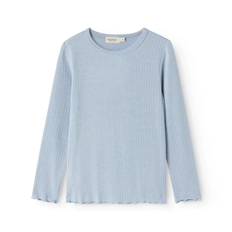 MarMar Copenhagen Cloud Blue Girls  Long Sleeve Top