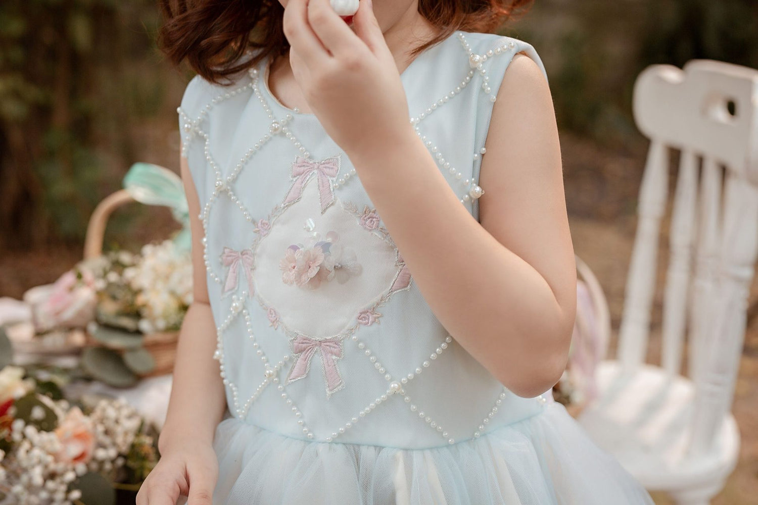 Pearl Tulle Dress