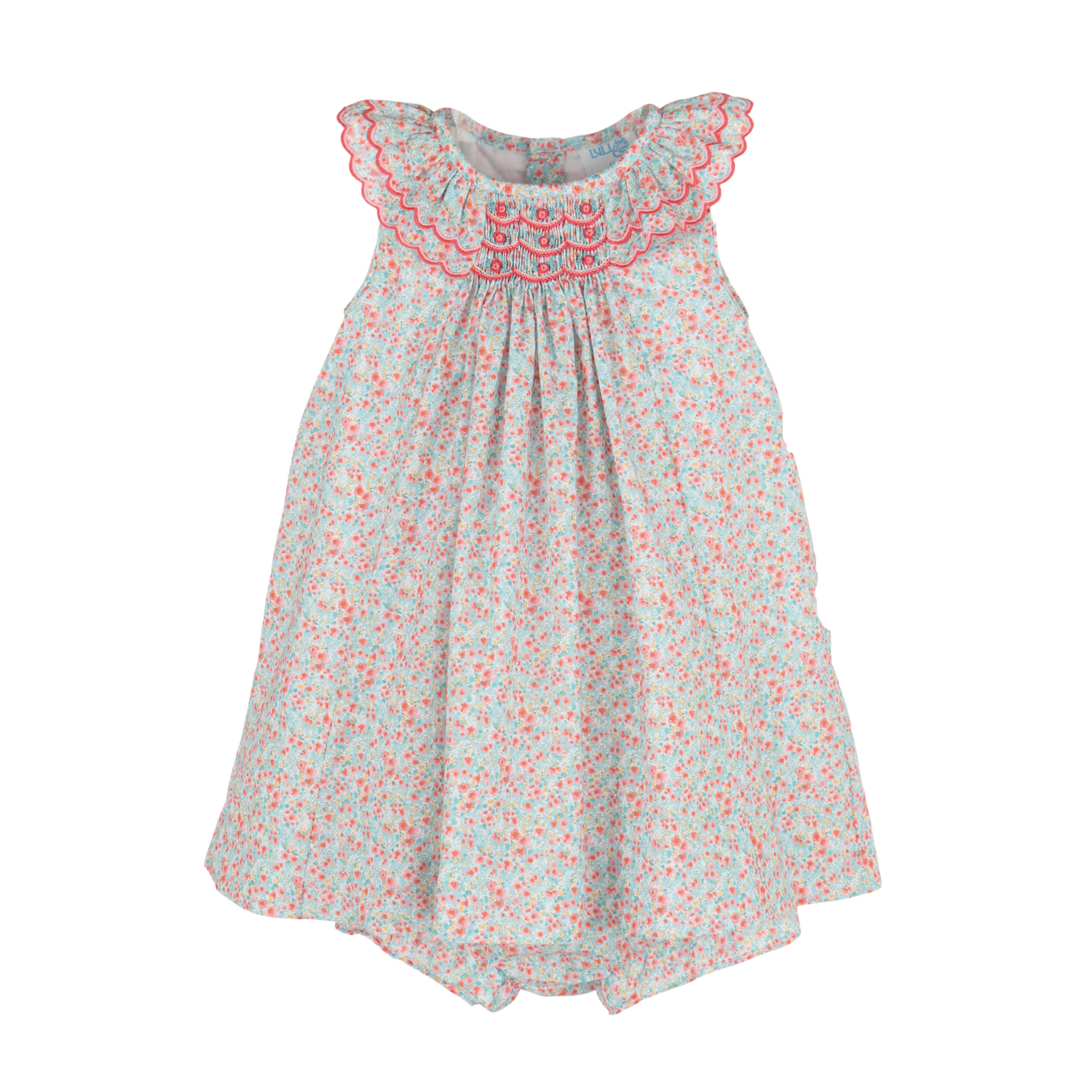 Sea Coral Float Dress by Luli & Me for girls