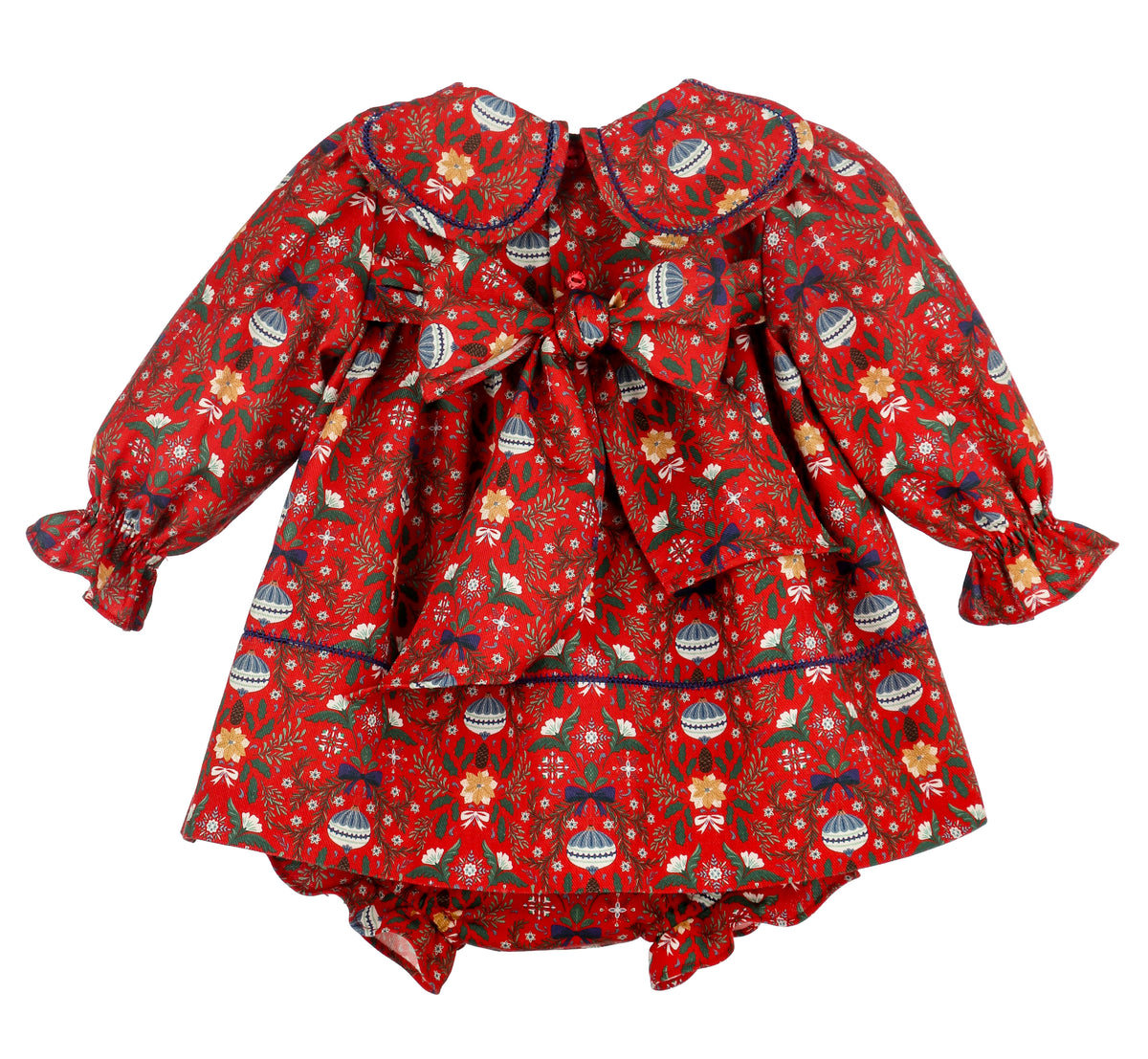 Sophie & Lucas Red Christmas Bauble  Dress