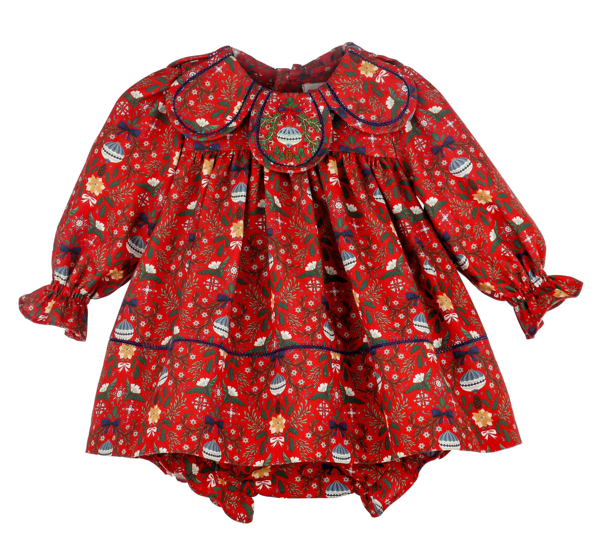 Sophie & Lucas Red Christmas Bauble  Dress